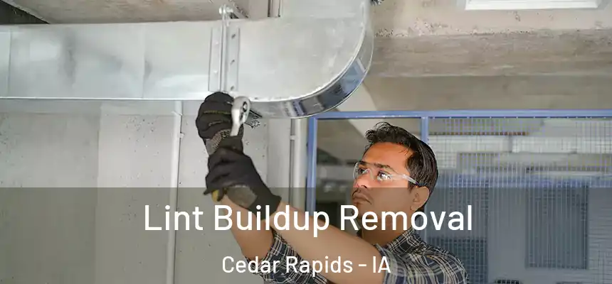  Lint Buildup Removal Cedar Rapids - IA